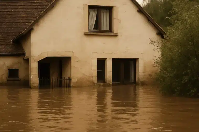 Zone inondable en france